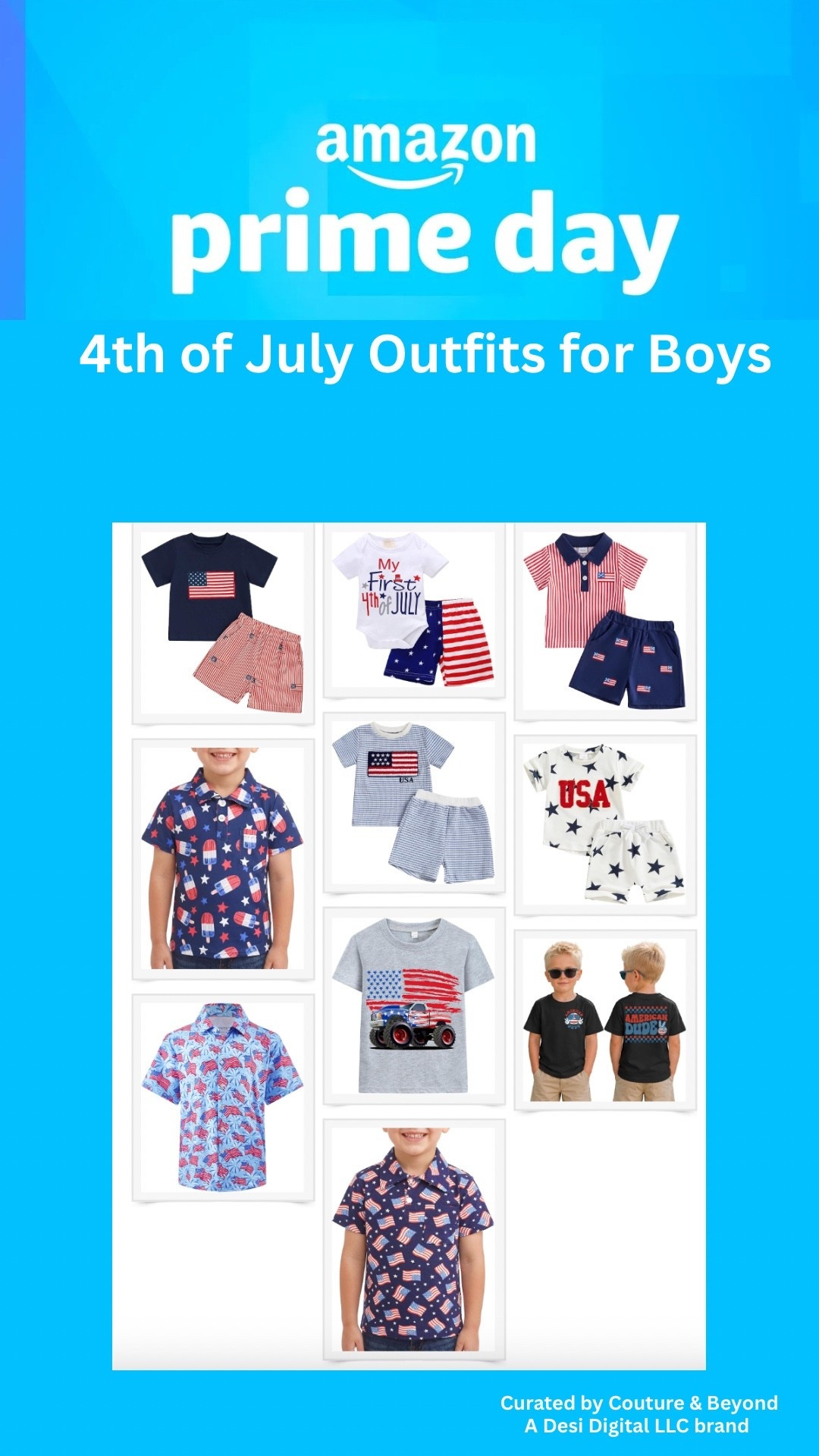 Prime Day 2026- 4th of July outfits for Boys

#LTKvlog