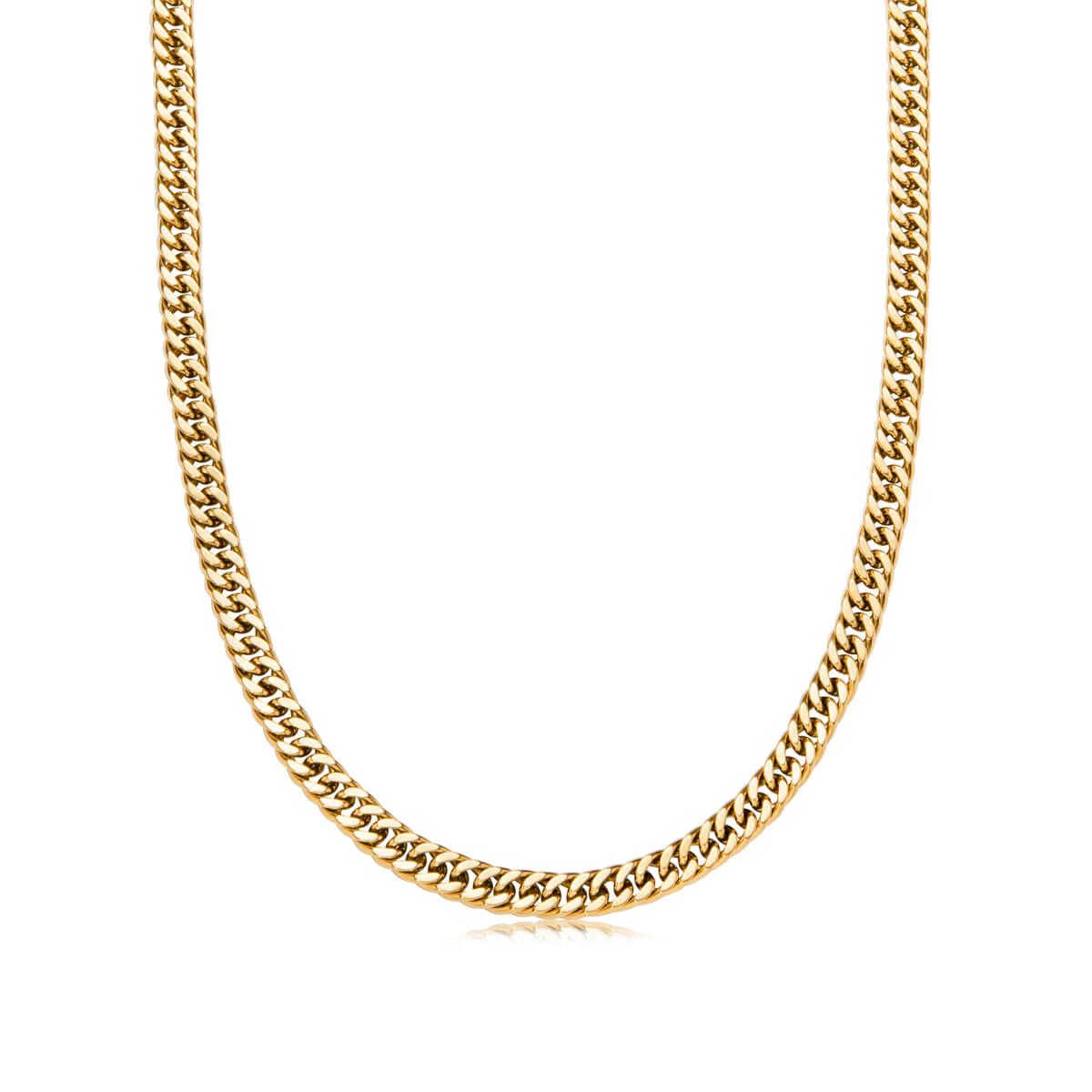 Curb Chain Necklace (Gold) | Abbott Lyon