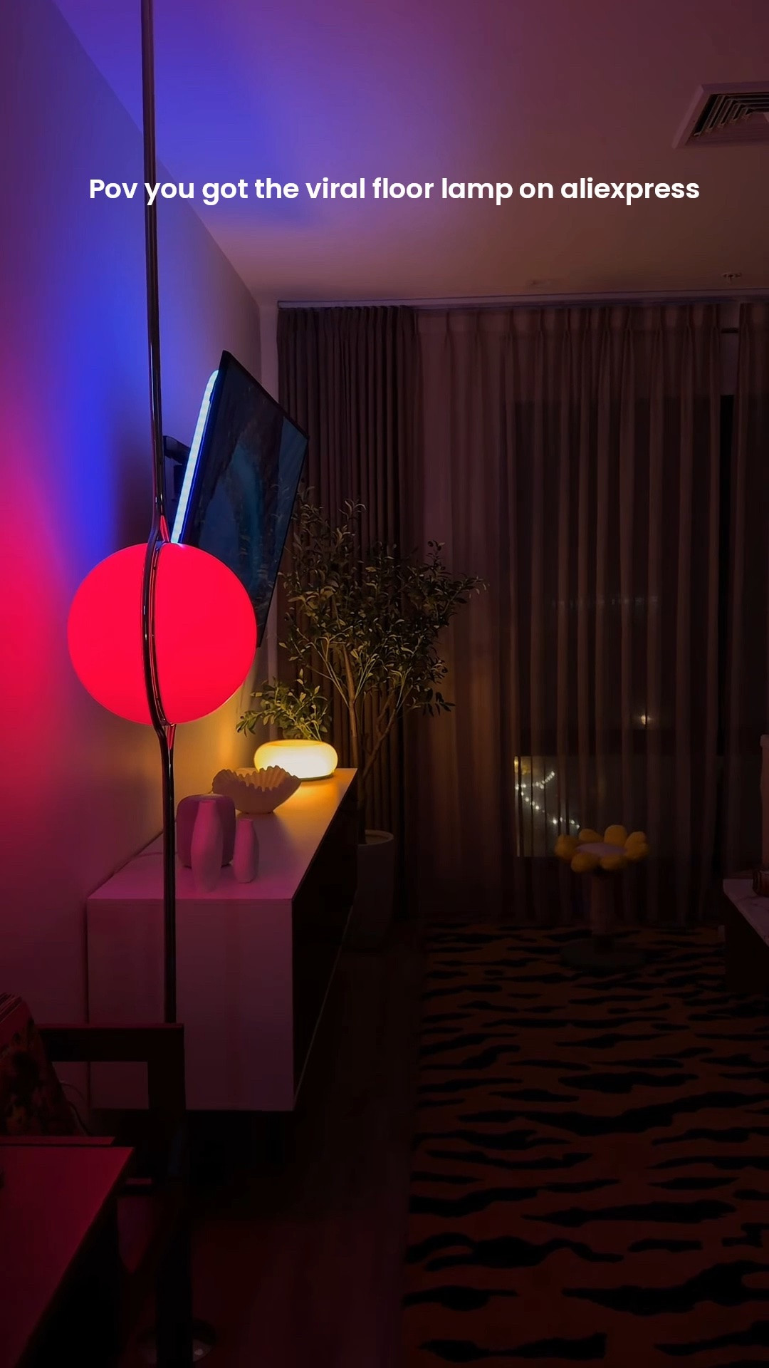 Found the coolest floor lamp on Aliexpress! 😍
#aliexpressfinds #aliexpress #dupefinds #interiordesign #funkychic #homedecor #ambientlighting #ambientlight #floorlamp #budgetfriendlydecor

#LTKHome #LTKvlog #LTKdayinmylife #LTKdayinmylife #LTKHome #LTKootd