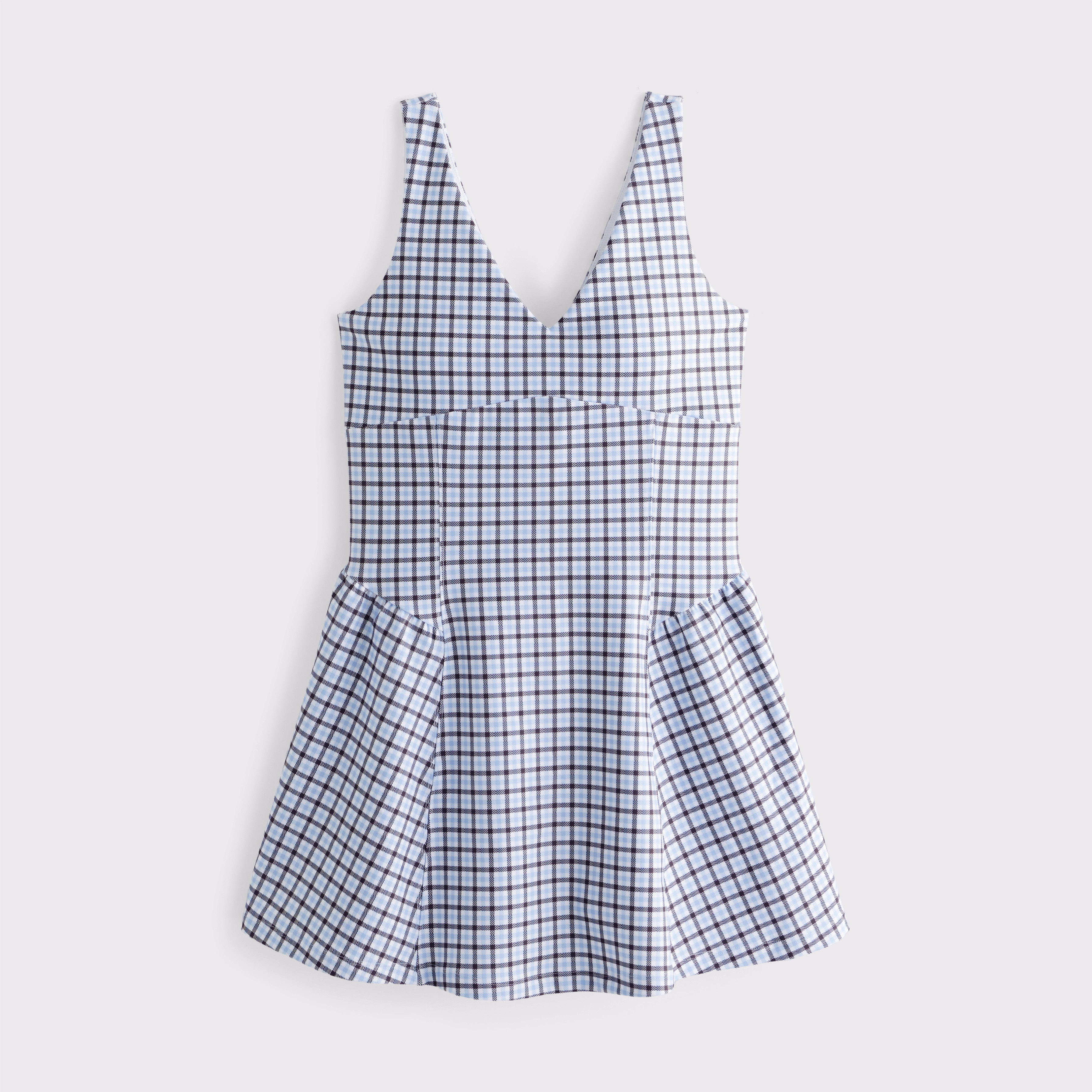 YPB sculptLUX V-Neck Flirty Mini Dress | Abercrombie & Fitch (US)