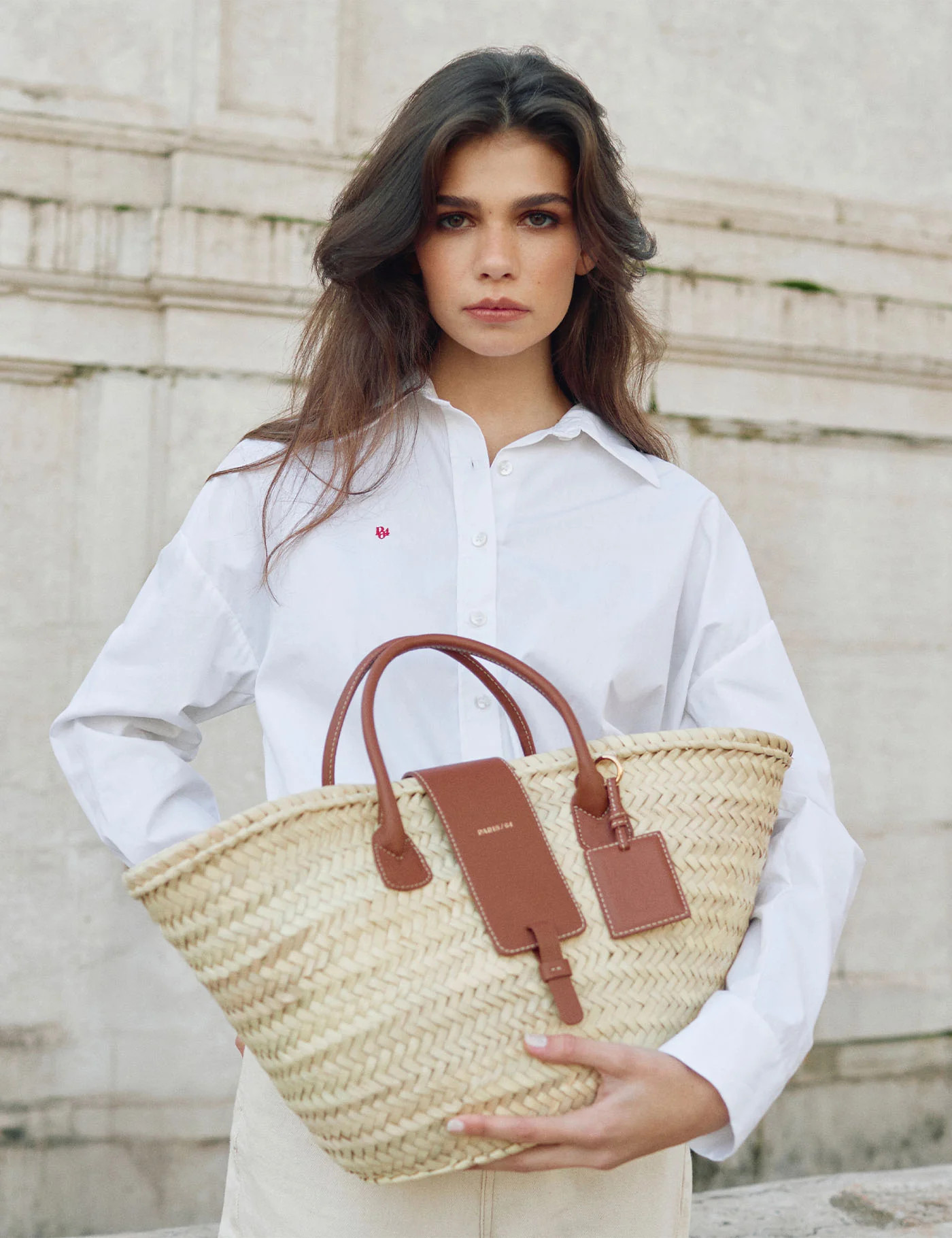 Oh Là Là Chocolate Basket Bag by PARIS/64 | PARIS/64