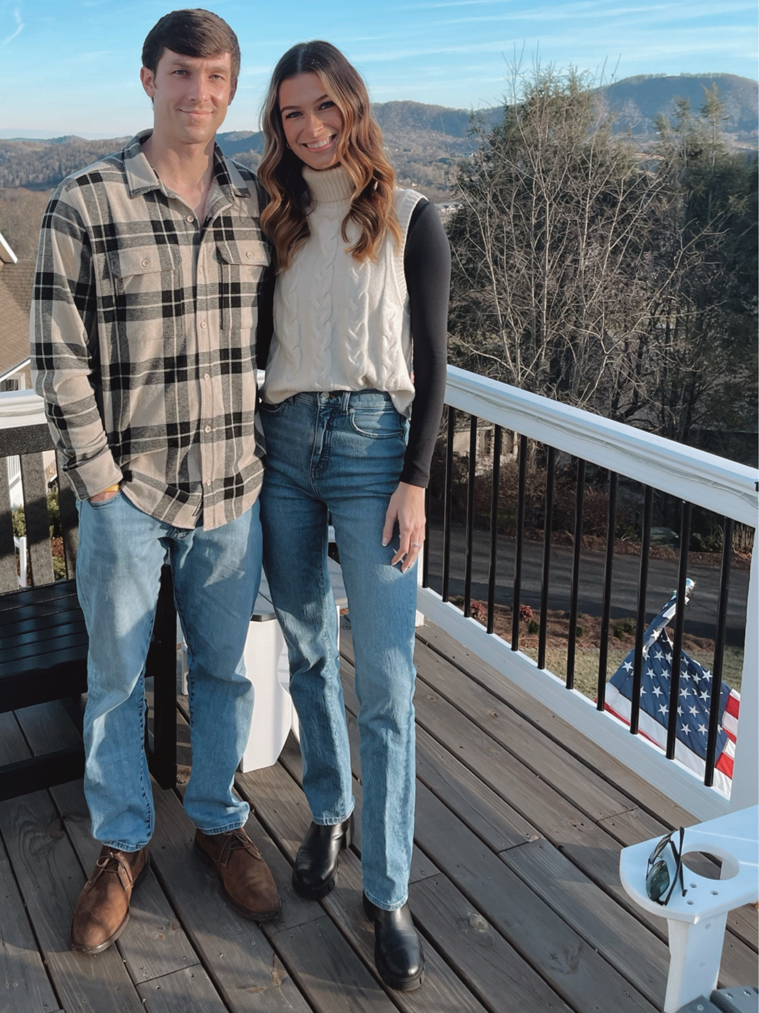 Winter outfit, thanksgiving outfit, sweater, turtleneck, blue jeans, warm outfit, mountain outfit, layering, business casual, casual outfit 

#LTKMostLoved #LTKfindsunder100 #LTKGiftGuide