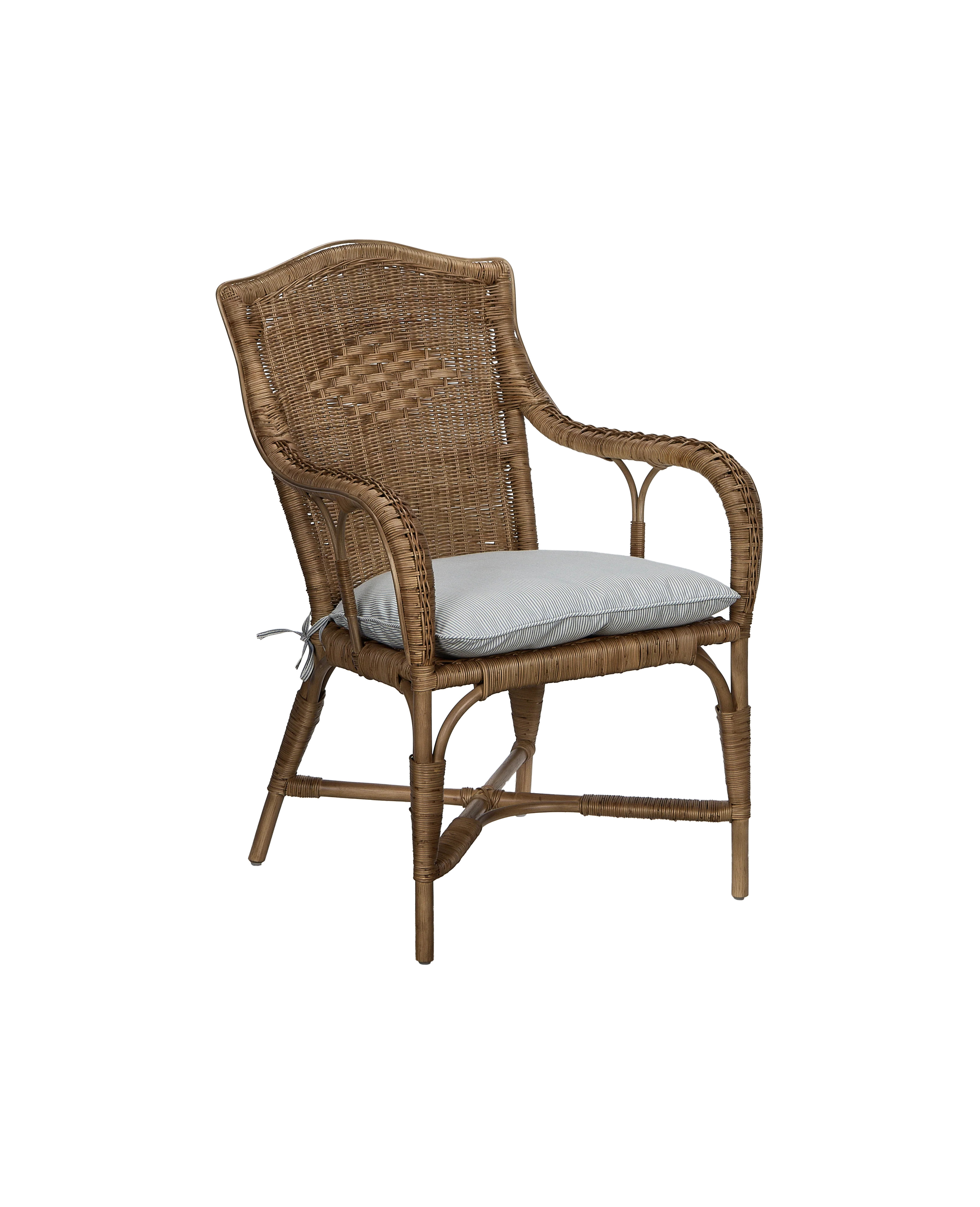 Memory Rattan Dining Armchair | Olive Ateliers