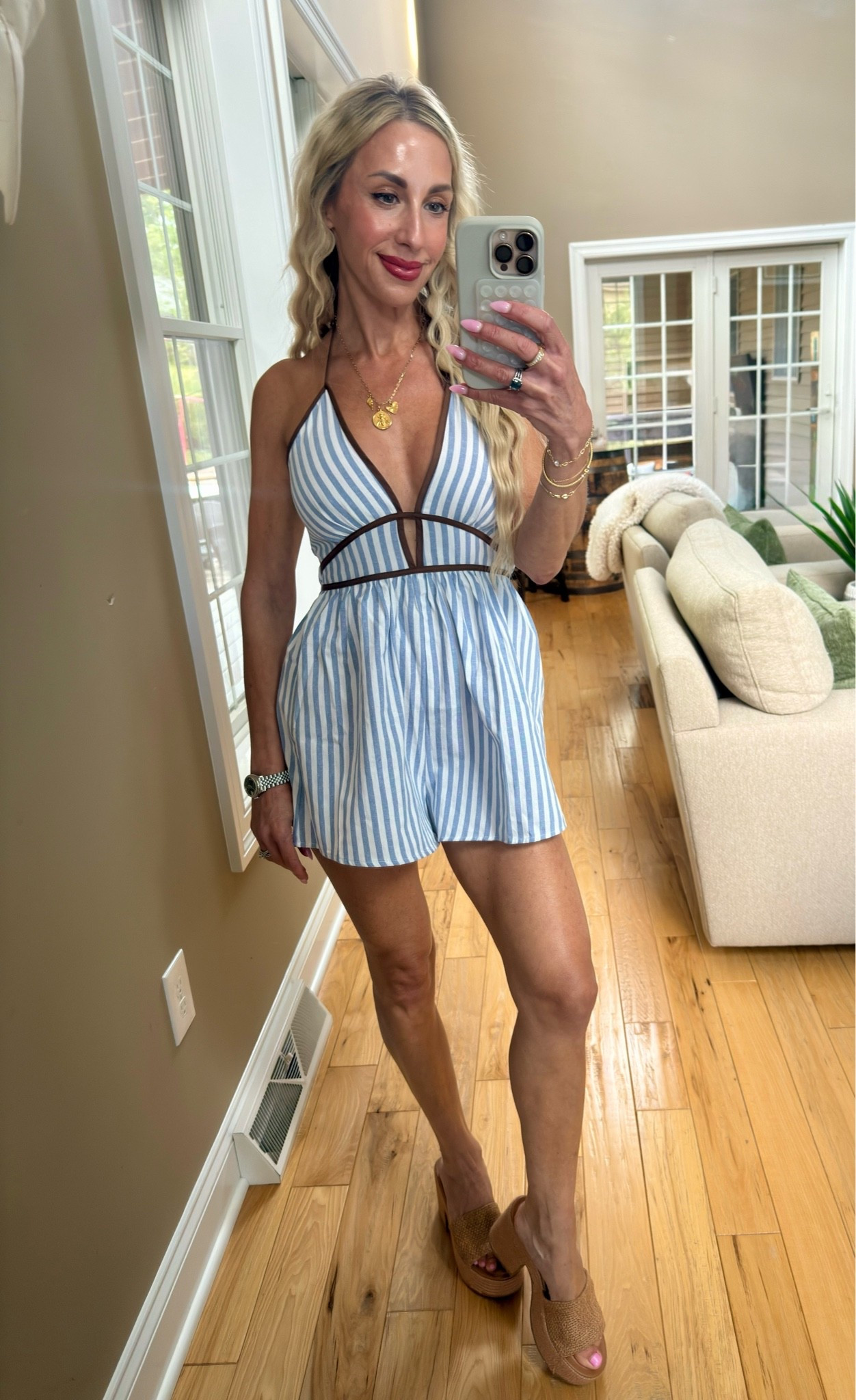 The cutest little @Commense romper 🤍

#LTKootd #LTKSeasonal #LTKOver40