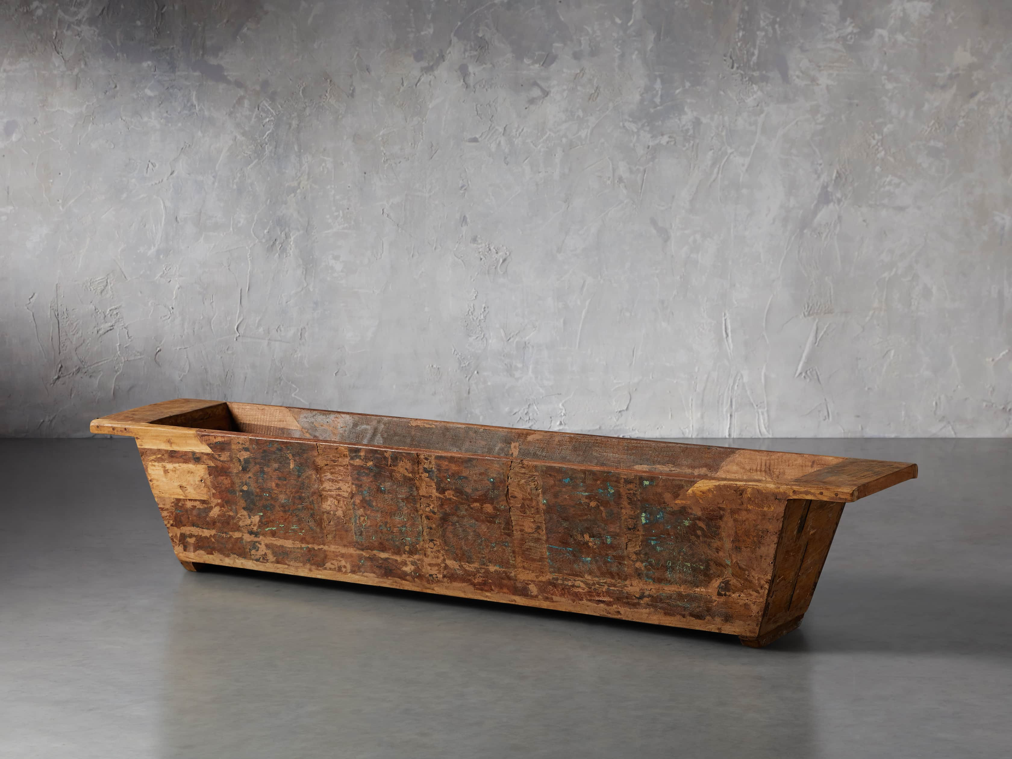 Reclaimed Wood Trough | Arhaus
