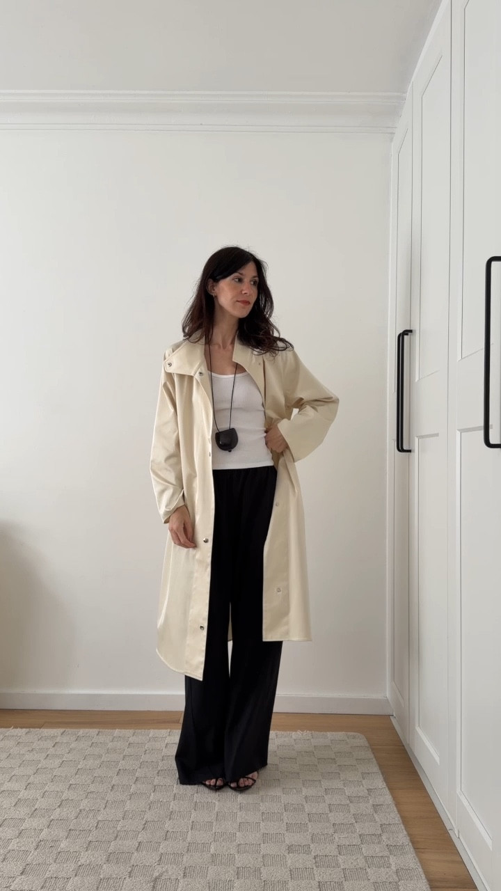 Styling the perfect trench 😍 I wear size S. Use code JAMIE15 for 15% off 🫶🏼