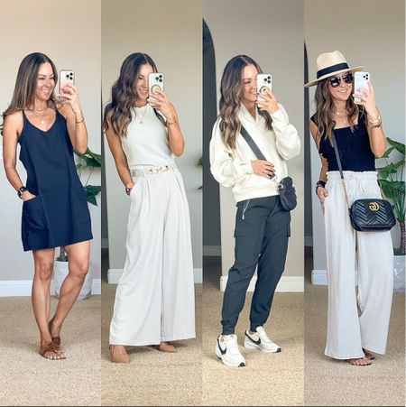Trending Fashion Finds

I am wearing size XS mini dress, XS shirt wide leg trousers and cargo joggers, S beige linen pants - all TTS!

Fashion  Fashion favorites  Trending fashion  Vacation outfit  Travel outfit  Athleisure  Workwear style  Neutral fashion  EverydayHolly

#LTKSeasonal #LTKover40 #LTKstyletip