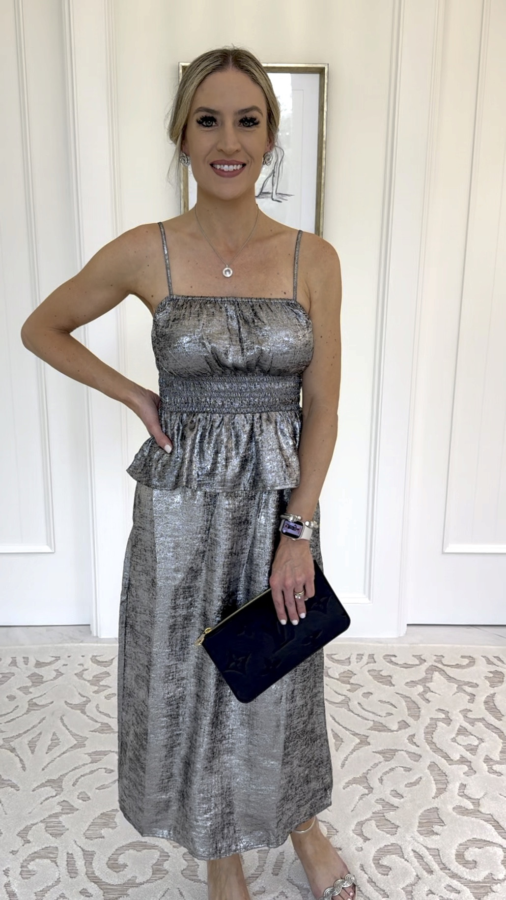 ✨ Holiday Outfit ✨

This skirt is in stock and so soft! The cami is limited in sizes but you can order the dress version of this outfit instead. It’s a silky satin material and very flattering. And it’s ON SALE! 30% off with code HURRY. 

This is great for the holidays and especially New Year’s Eve. 

#everypiecefits

Christmas outfit
Christmas party outfit
Holiday party outfit
Holiday outfit
New Year’s Eve party
New Year’s Eve outfit 

#LTKHoliday #LTKSeasonal #LTKVideo