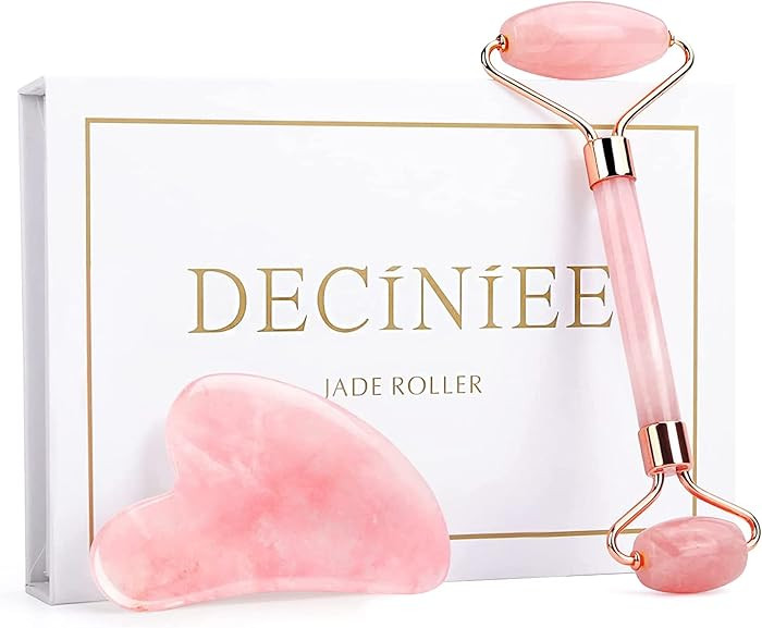 Deciniee Gua Sha Face Roller Tools: Jade Roller Facial Tools for Skin Care - Facial Massager for ... | Amazon (US)