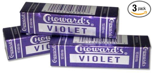 3 Pack Chowards Violet Mints - C Howard's Old Fashion Mints 3 Pack - Nostalgia Candy | Amazon (US)