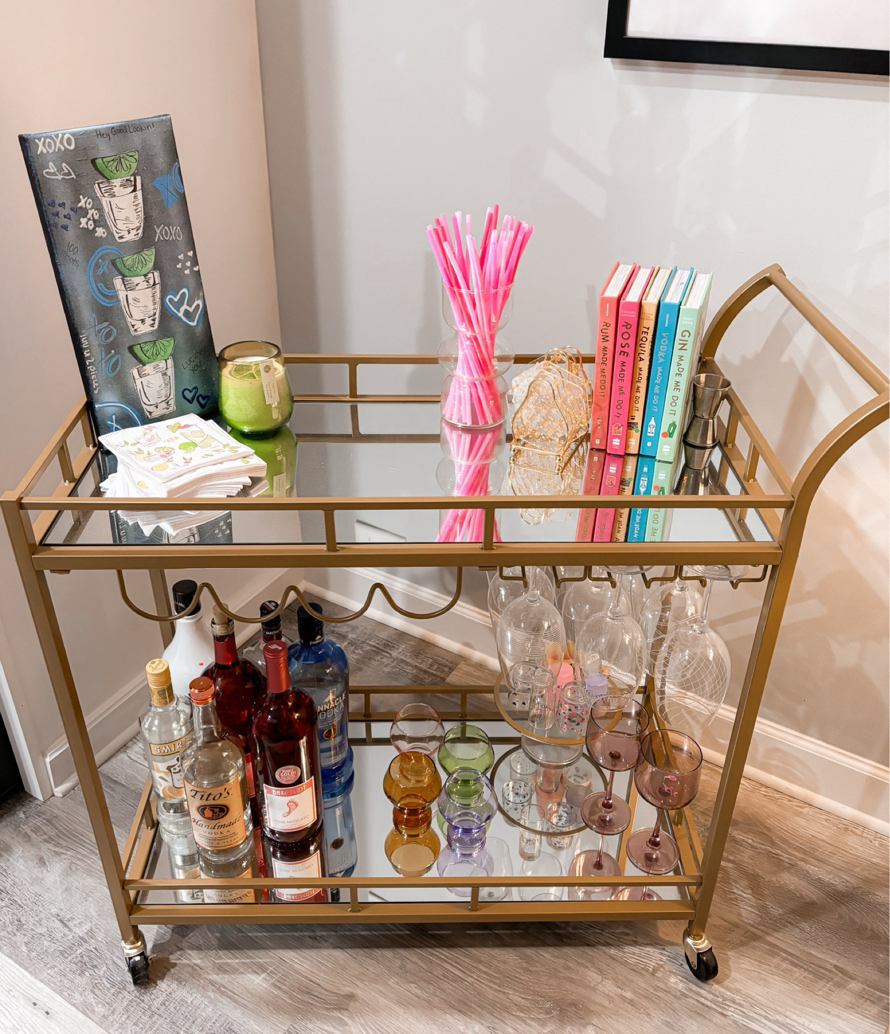 bar cart! 



#LTKHome #LTKFindsUnder50 #LTKFindsUnder100