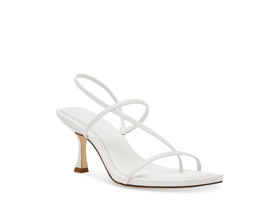 Steve Madden Locke Women's Sandals White Leather : 5.5 M | Zappos