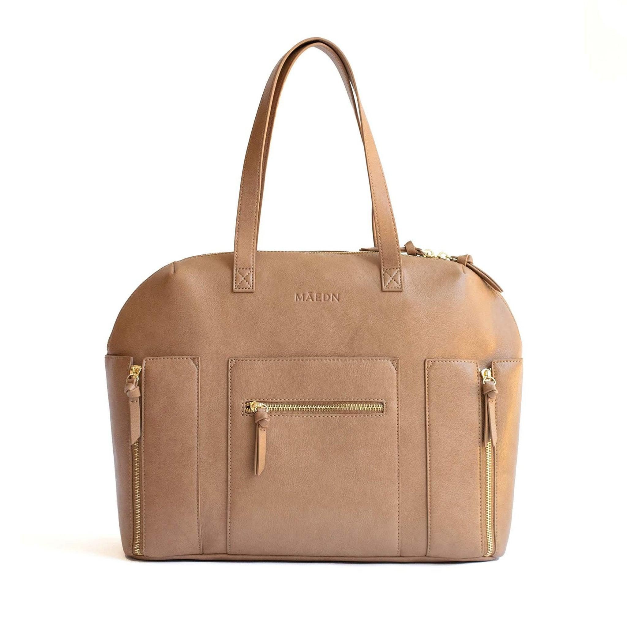 Camel Carryall Convertible Tote | Maedn