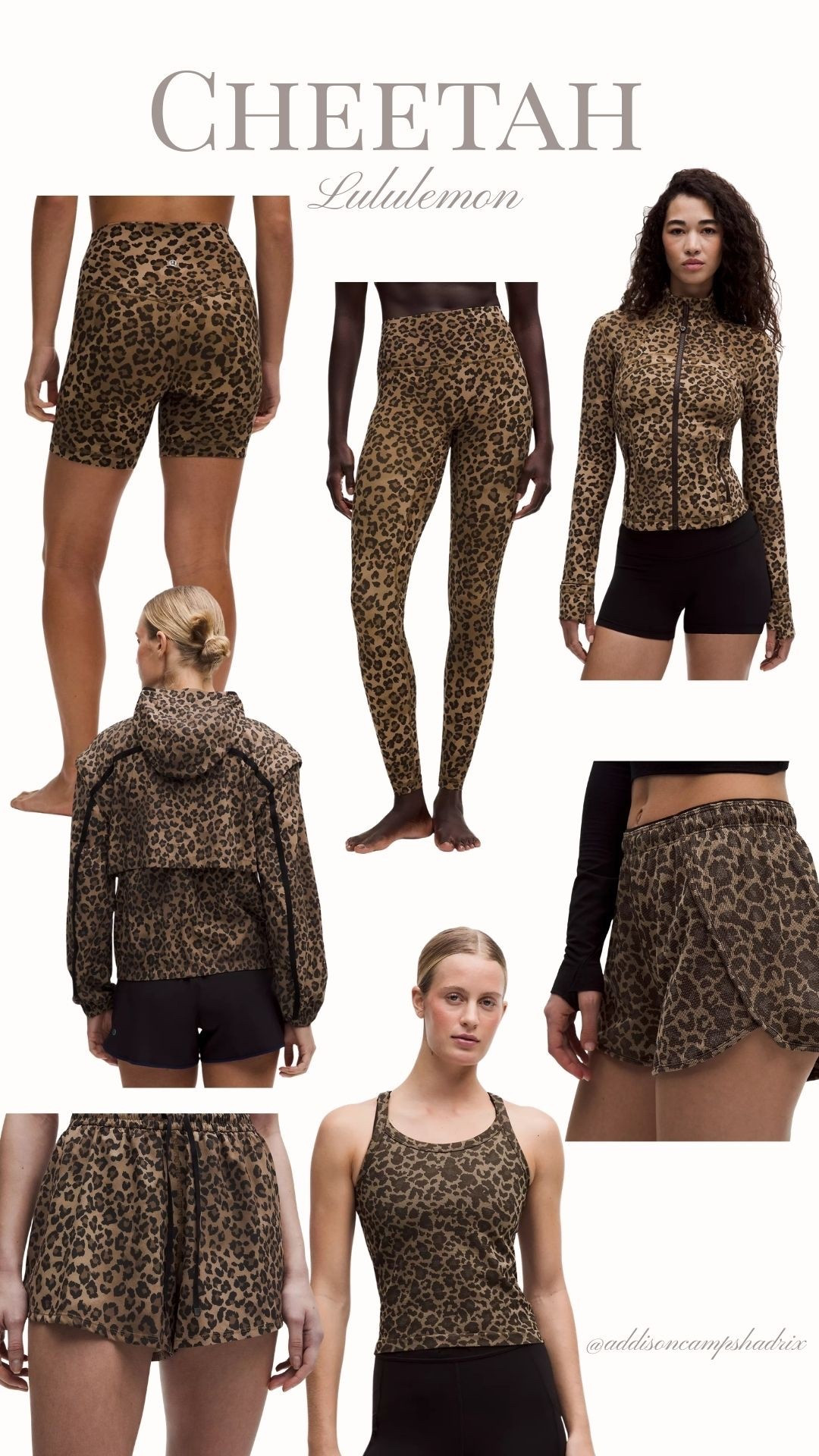 New Cheetah/Leopard Lulu Lemon finds!