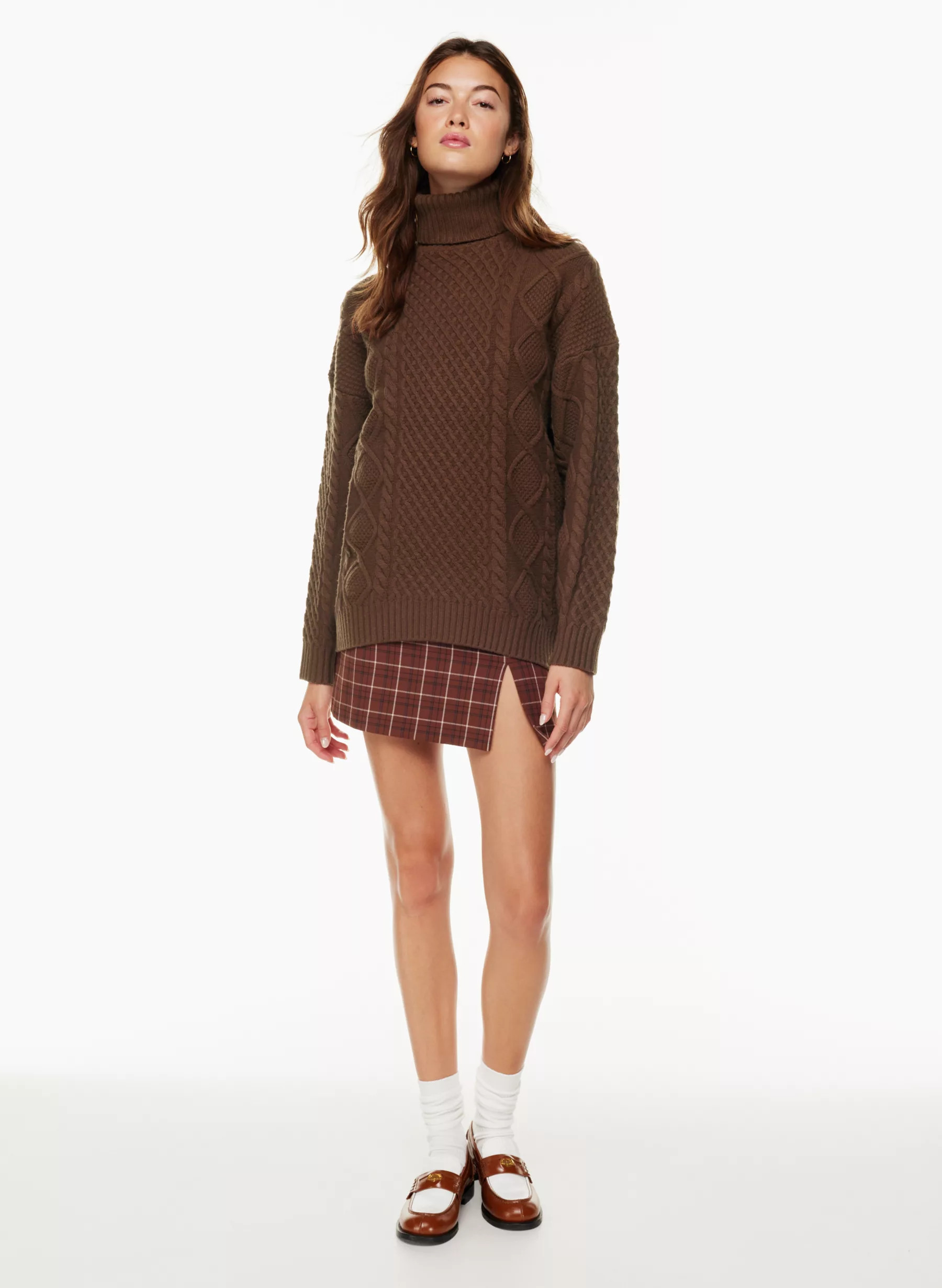 PEGGY TURTLENECK SWEATER | Aritzia