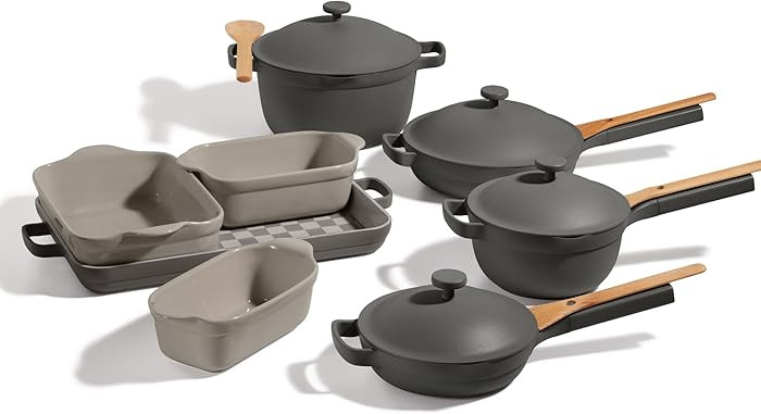 Our Place Ultimate Cookware Set - Complete 18-Piece Set Including the Always Pan, Perfect Pot, an... | Amazon (US)
