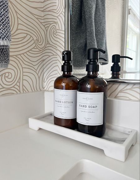 My favorite soap dispensers are on sale! They come with water-proof stickers so they can be customized to hold anything. Perfect for any bathroom or kitchen. Choose the finish on the top too!

#LTKhome #LTKsalealert #LTKfindsunder50