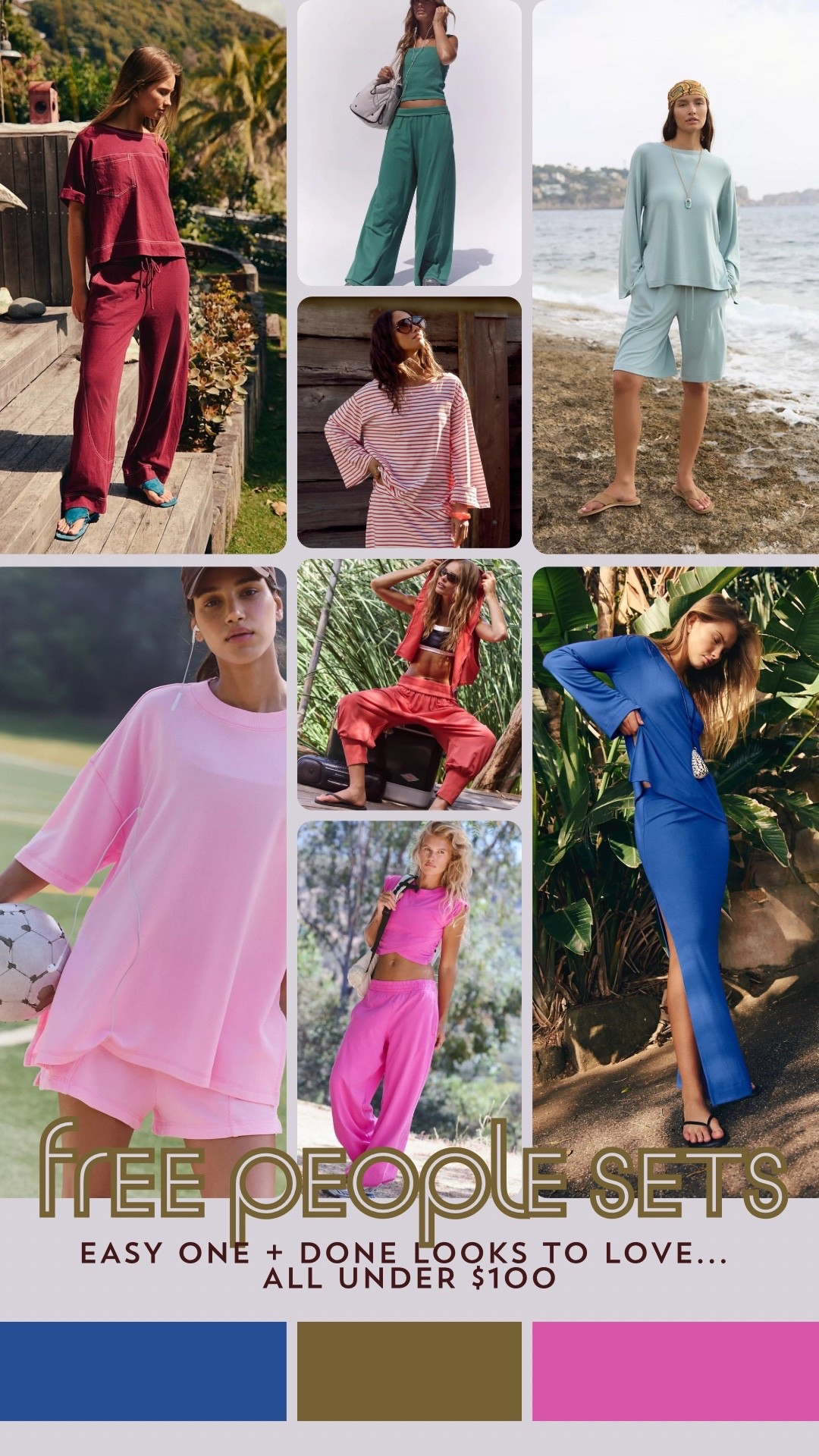 set for success in free people and they are all under $100!!

#LTKSeasonal #LTKOver40 #LTKootd