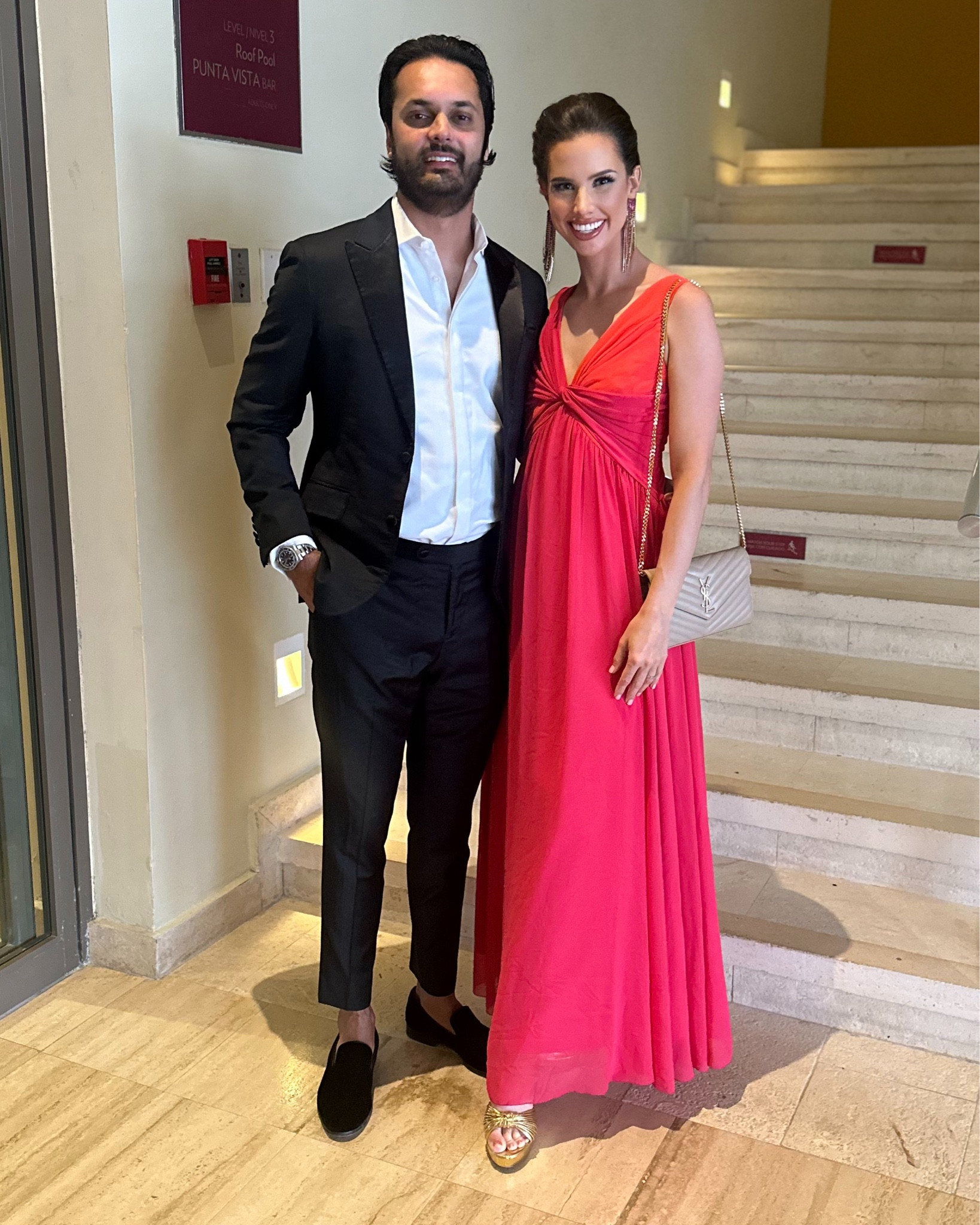 Wedding guest dress for a destination wedding in Cancún! This one was so light and airy. Very comfortable dress to stay on the dance floor all night! My earrings are from Amazon. Linked some similar pairs. 

#LTKstyletip #LTKtravel #LTKwedding