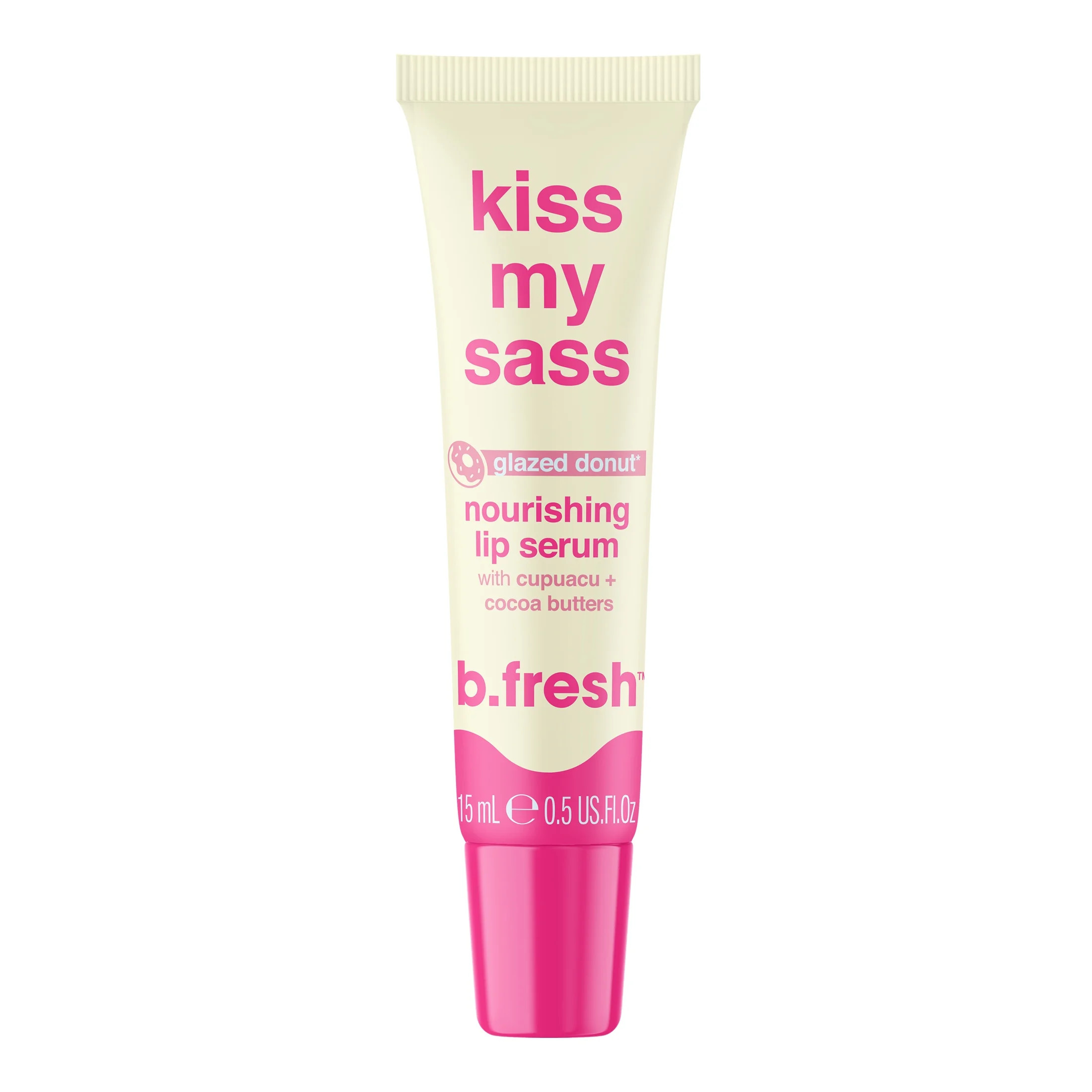 B.Fresh Kiss My Sass - Glazed Donut Nourishing Lip Serum, 0.5 fl oz | Walmart (US)
