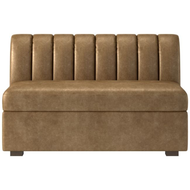 Duncan Dining Banquette Bench Bello Saddle | CB2