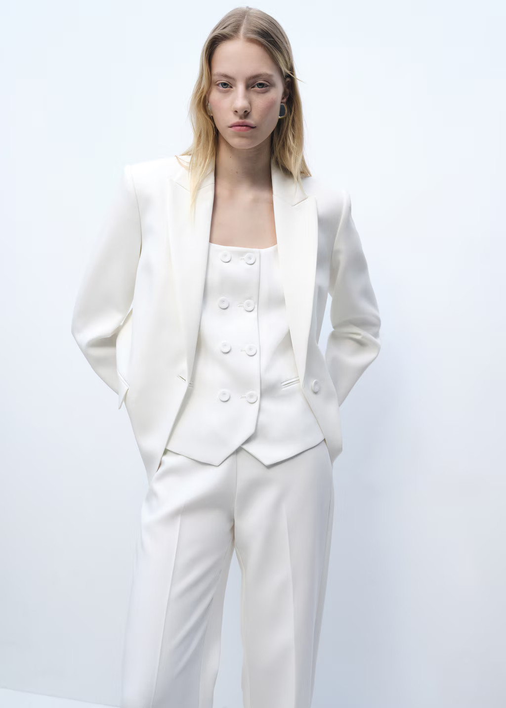Structured suit jacket - Women | MANGO USA | Mango (US/MX/AU)