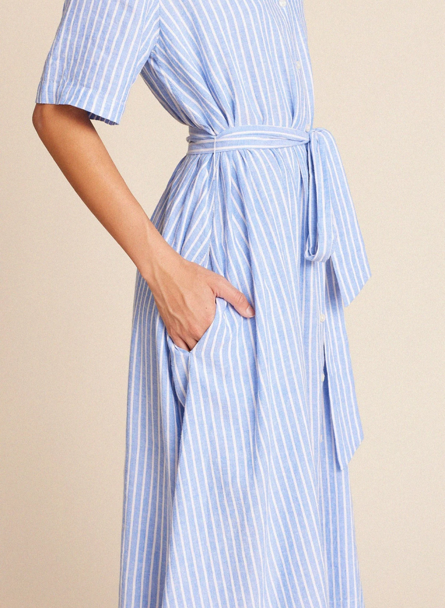 Love this classic regatta stripe shirt dress for summer. Dress. Summer Dress. Blue and White. 

#LTKSeasonal #LTKHome