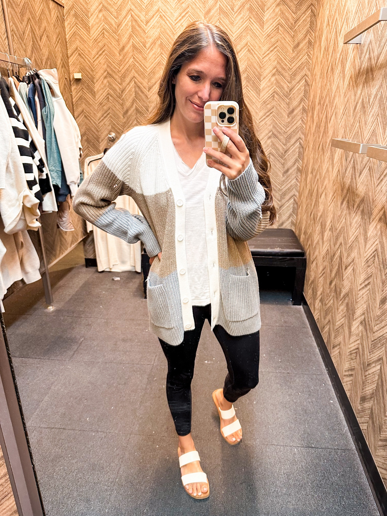Nordstrom sale find! 
Wearing XS cardi 
XS in tee 

#LTKSaleAlert #LTKStyleTip #LTKxNSale