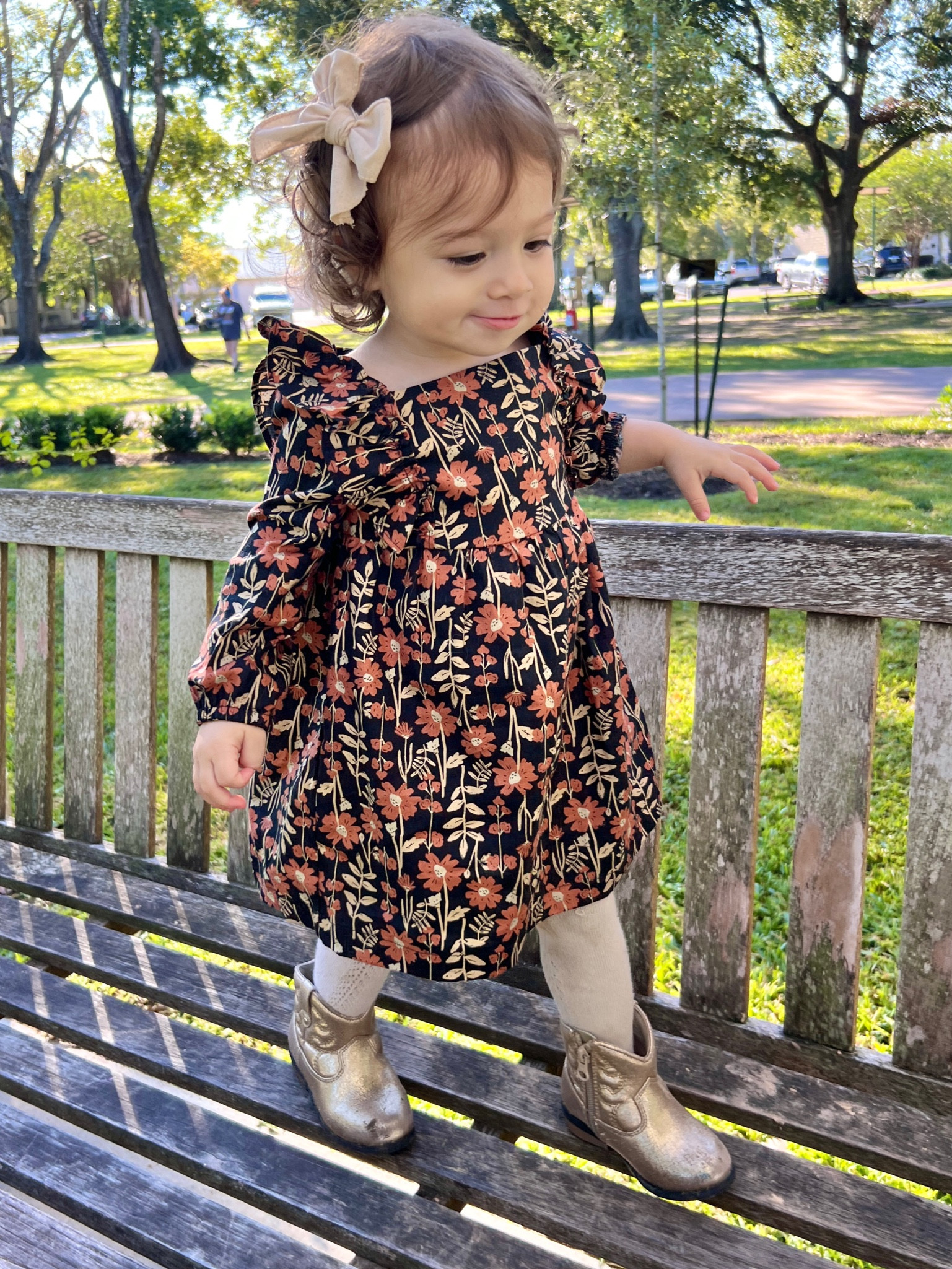 Target dress,
Fall dress, baby girl outfit, girl dress, fall boots 

#LTKkids #LTKfamily #LTKbaby