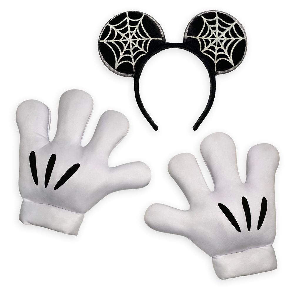 Mickey Mouse Light-Up Skeleton Costume Accessory Set for Adults | Disney Store