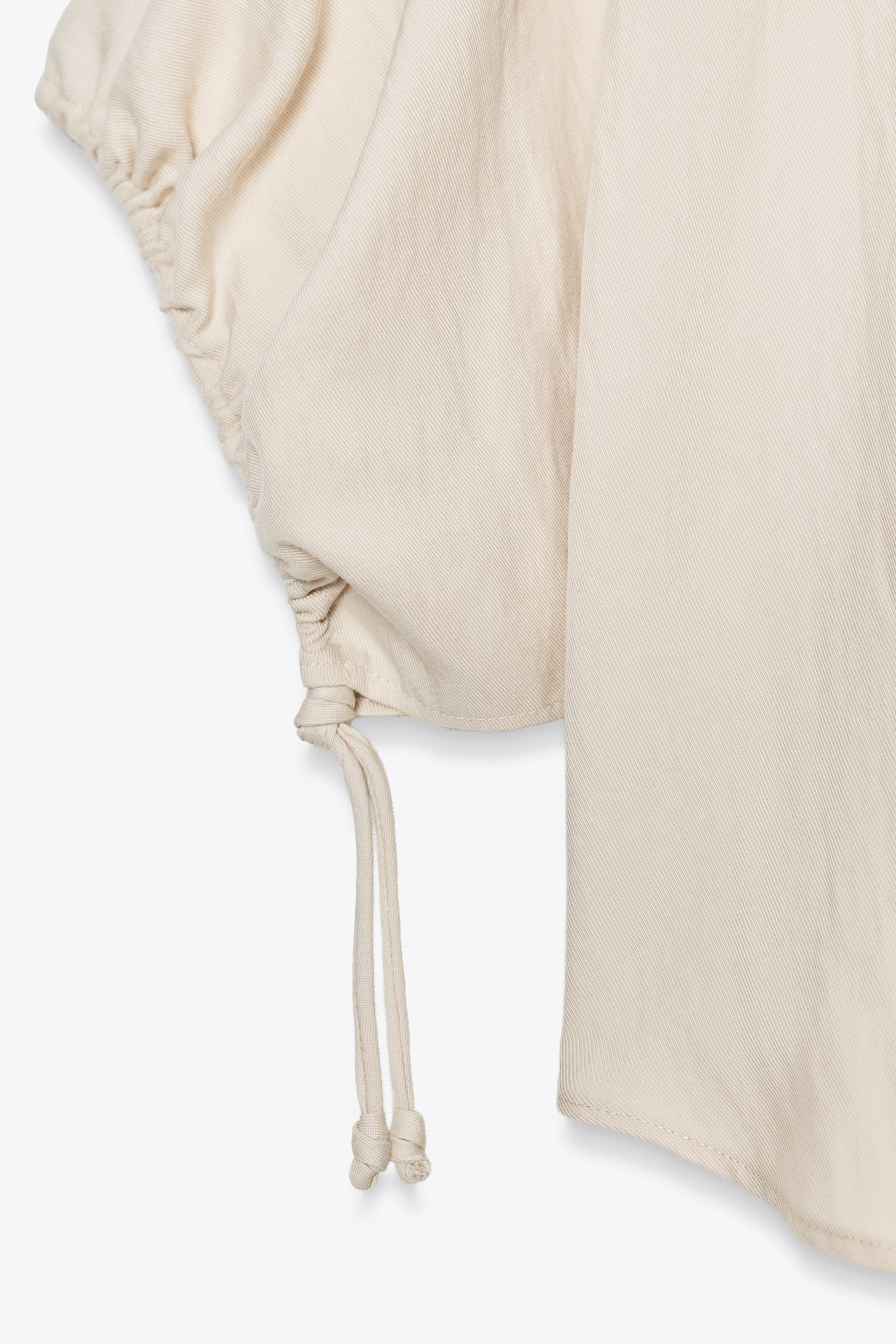 ZW COLLECTION PUFF SLEEVE BLOUSE | Zara UK