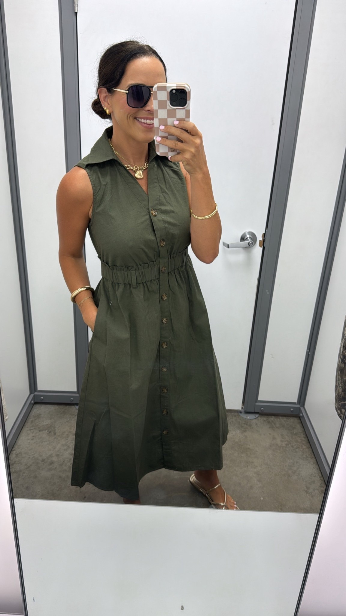 One of the chicest finds of the summer!
This button front dress also comes in black and runs TTS.
It’s the dress you’ll reach for when you have nothing to wear and you want to look put together.




Summer fashion  chic dress  Walmart finds








#LTKFindsUnder50 #LTKPetite #LTKStyleTip