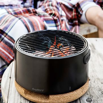BergHOFF Steel Tabletop BBQ | West Elm (US)
