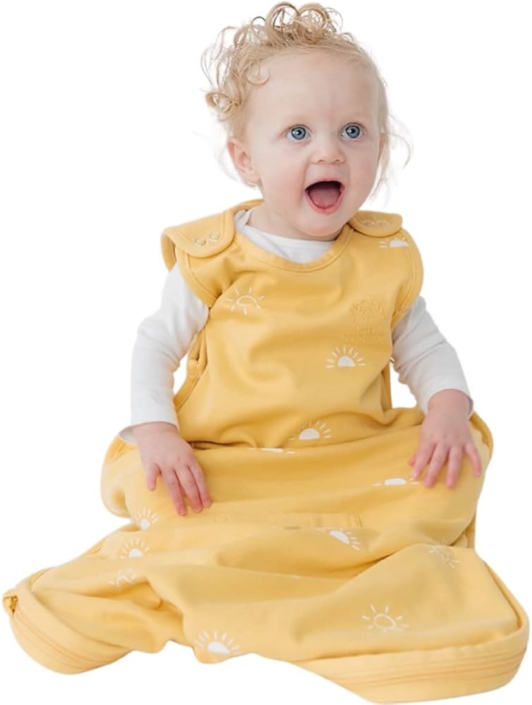Woolino Merino Wool & Organic Cotton Baby Sleep Sack 2-24 Months \u2013 Ultimate 4-Season Baby Sl... | Amazon (US)