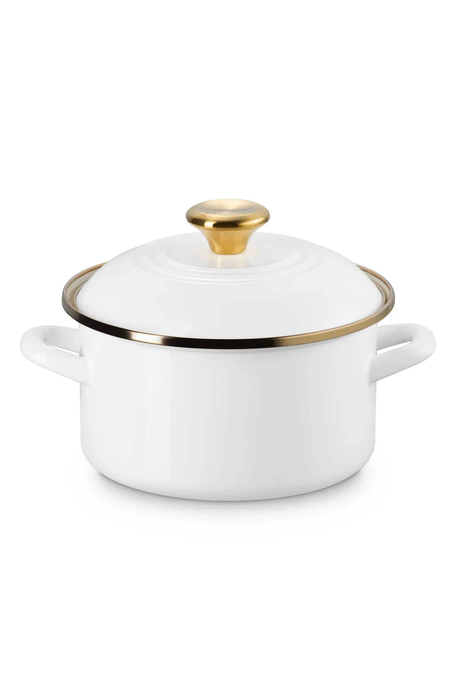 The Traditional Enameled Stainless Steel Petite Stockpot | Nordstrom