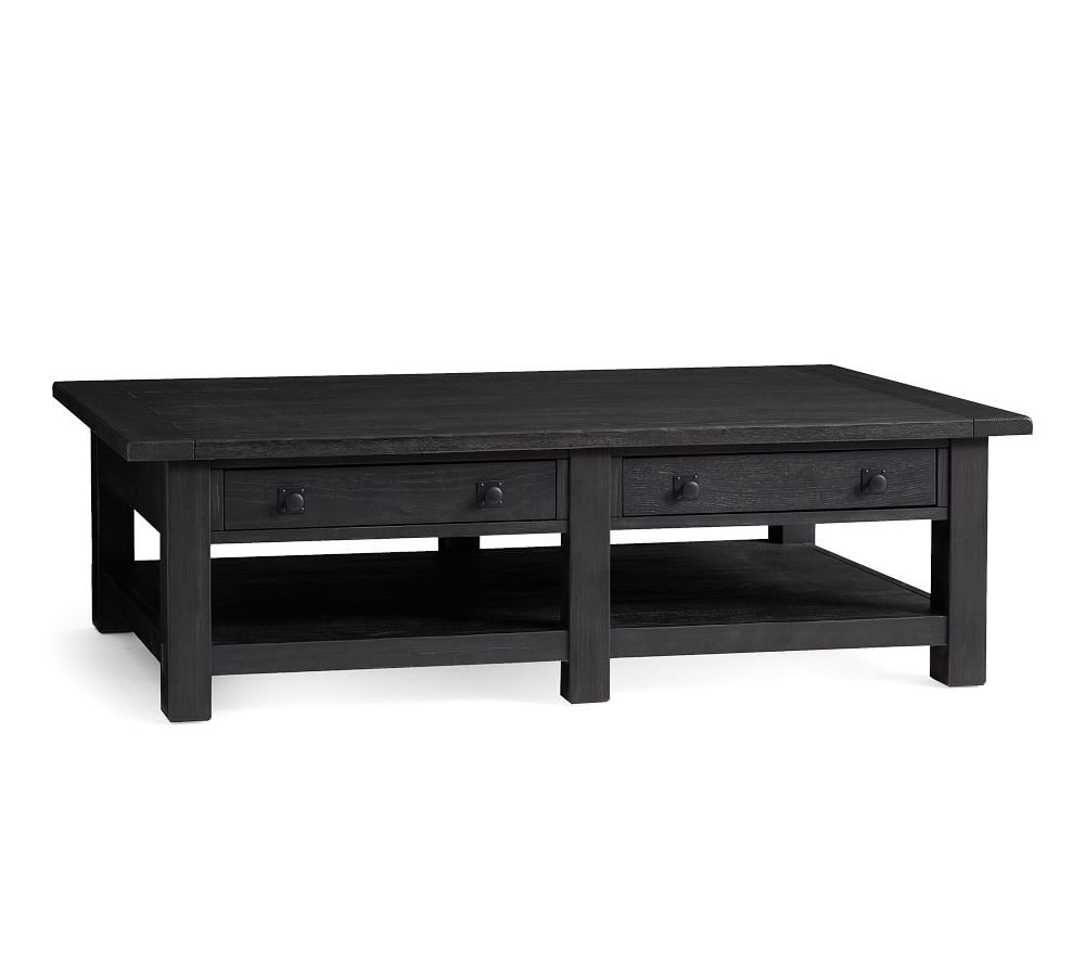 Benchwright 60" Rectangular Coffee Table | Pottery Barn (US)