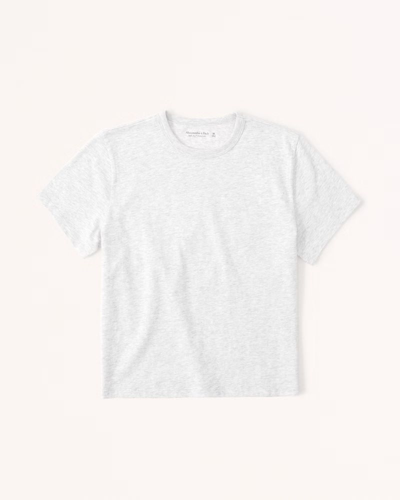 Essential Body-Skimming Tee | Abercrombie & Fitch (US)