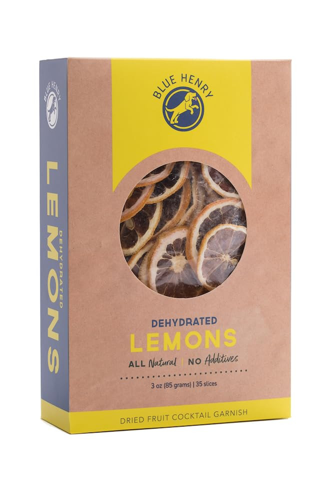 BlueHenry Dehydrated Lemon Wheels - 3 oz - 12+ slices - Natural Fruit | Amazon (US)