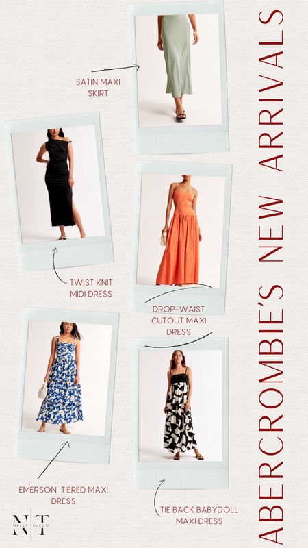 Shop maxi dresses from Abercrombie’s new arrivals selection  

#LTKU #LTKParties #LTKStyleTip