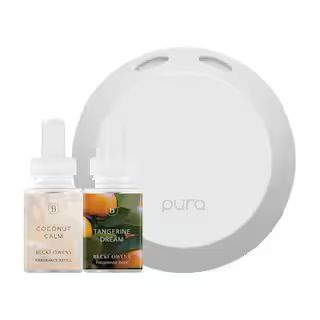 Pura Becki Owens - Smart Home Fragrance Diffuser Starter Set - V4 (Coconut Calm and Tangerine Dre... | The Home Depot