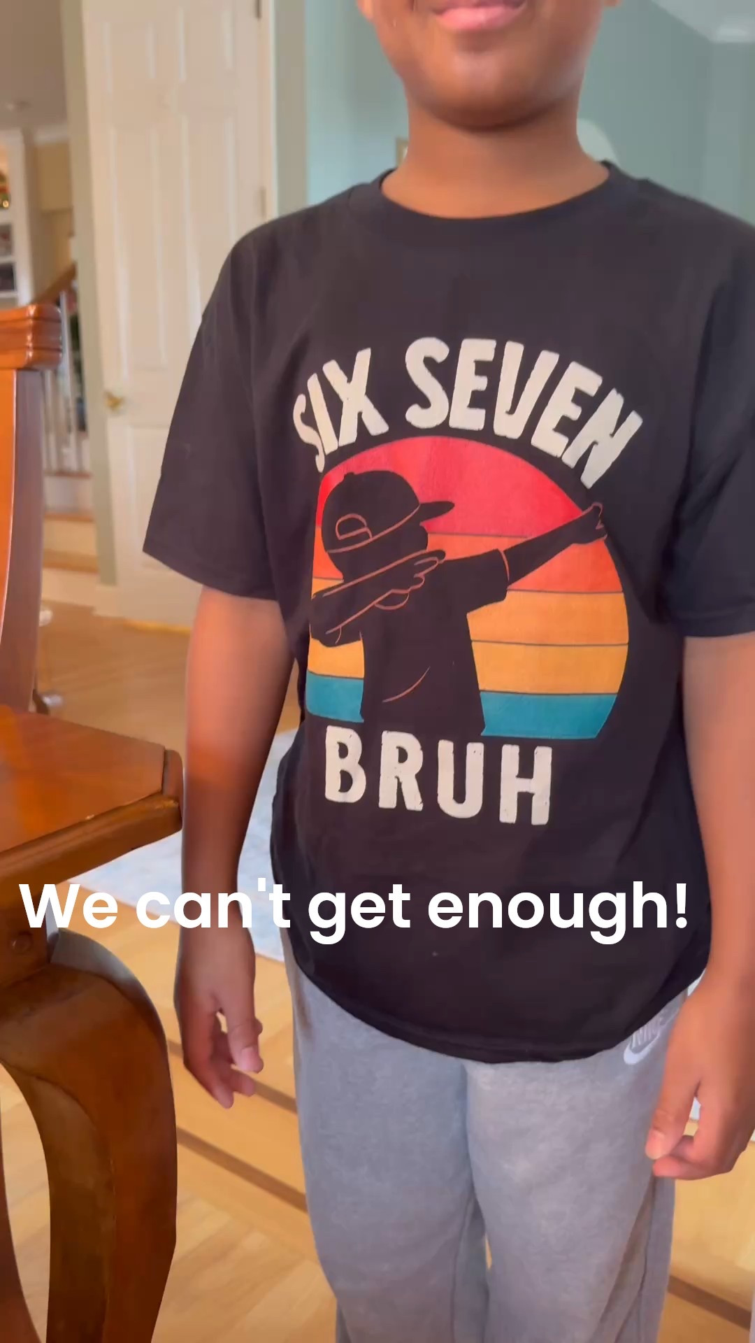 I still don't know what this means but I do know that these shirts were the unexpected hit of Christmas. Santa's last minute idea paid off! 

#LTKKids