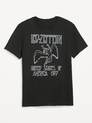 Led Zeppelin™ Gender-Neutral T-Shirt for Adults | Old Navy (CA)