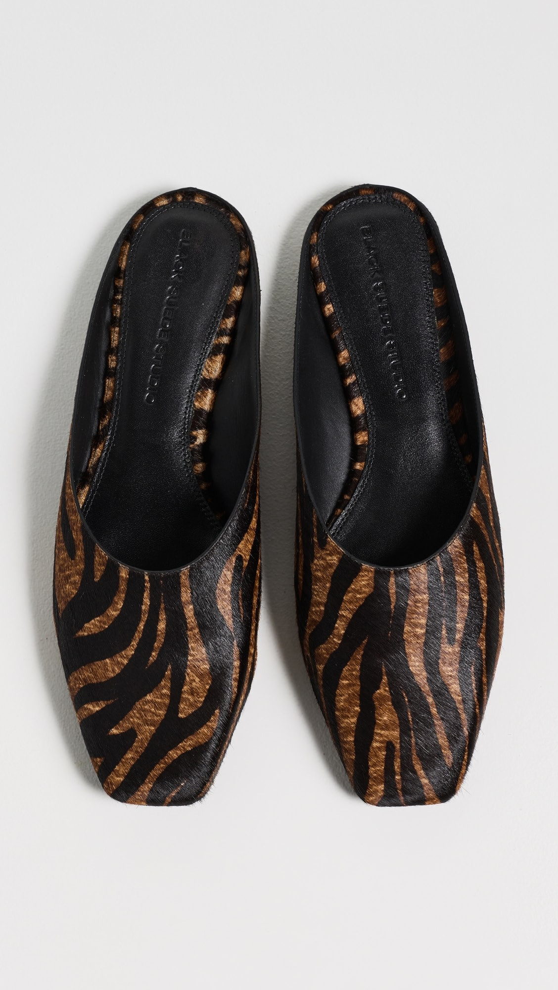 Black Suede Studio Lucia Flats | Shopbop | Shopbop