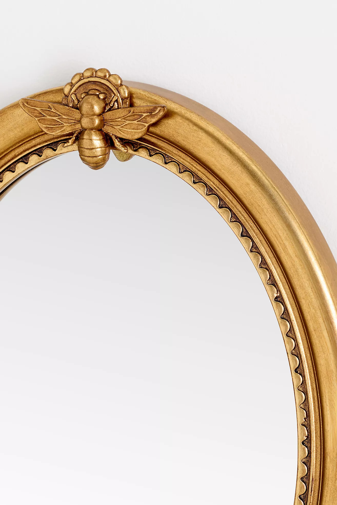 Abeille Oval Bee Petite Wall Mirror | Anthropologie (US)