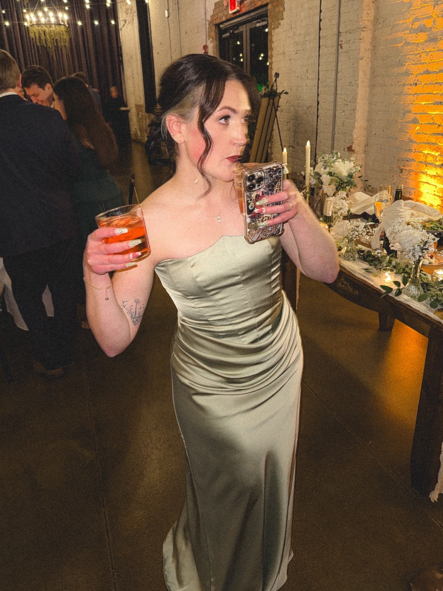 Hold the phone 🤌🏻
Dress is from Azazie 💚
#bridesmaid #bridesmaiddress 

#LTKWedding #LTKBeauty #LTKPetite