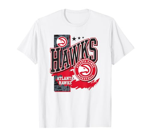 NBA Official Atlanta Hawks Barred Player T-Shirt | Amazon (US)