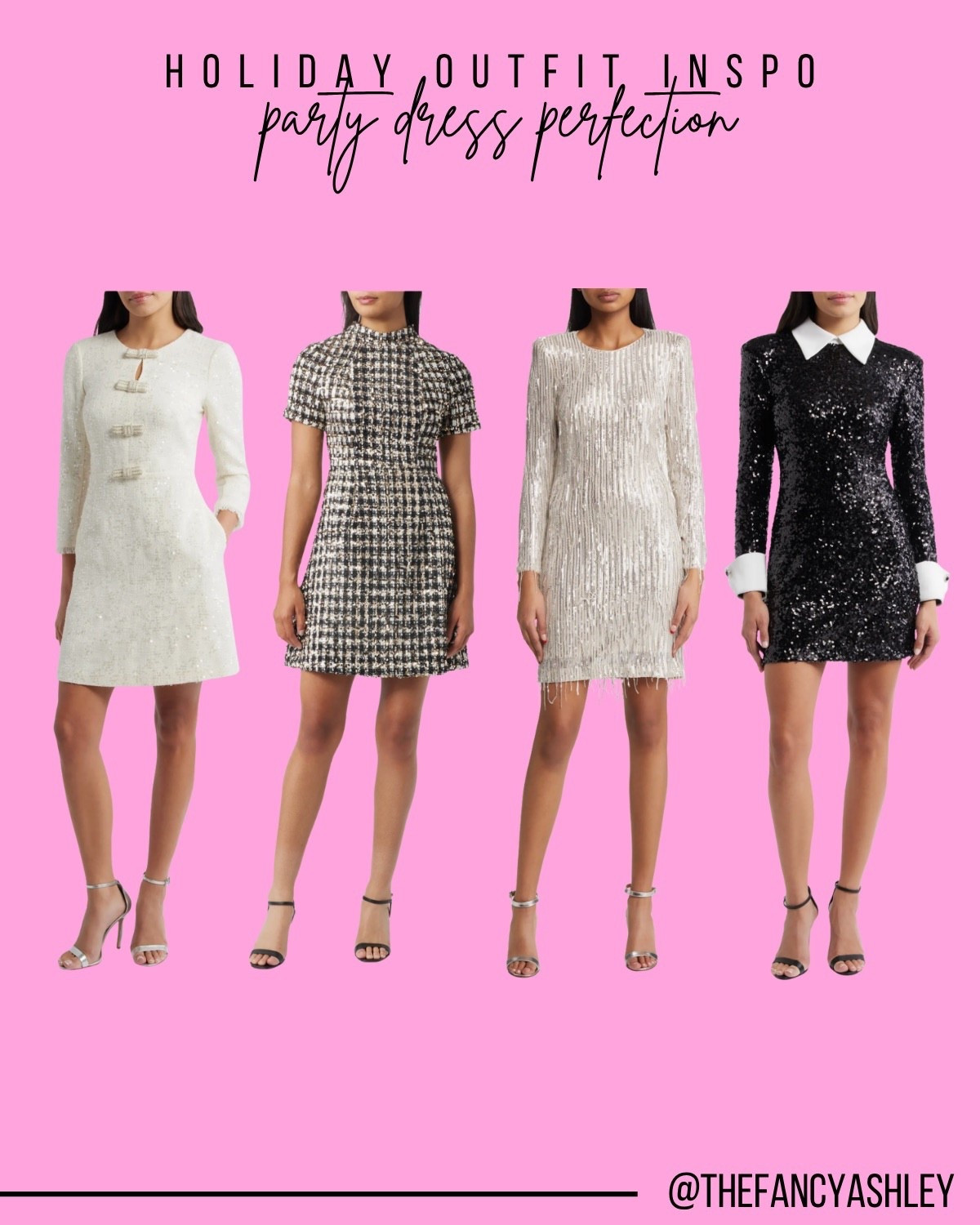 Cue the sparkle, friends—holiday party dress season is officially here and I am obsessed. Give me ALL the sequin minis, all the color, all the glam. Nordstrom has the cutest options right now. If it shines, you know I’m wearing it. #holidayoutfit #partylooks #holidaystyle #seasonalstyle

#LTKStyleTip #LTKParties #LTKHoliday