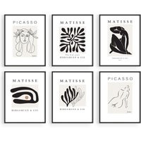 Haus & Hues Henri Matisse Posters Picasso Wall Art - Set Of 6 Prints 8""x10 | Etsy (US)