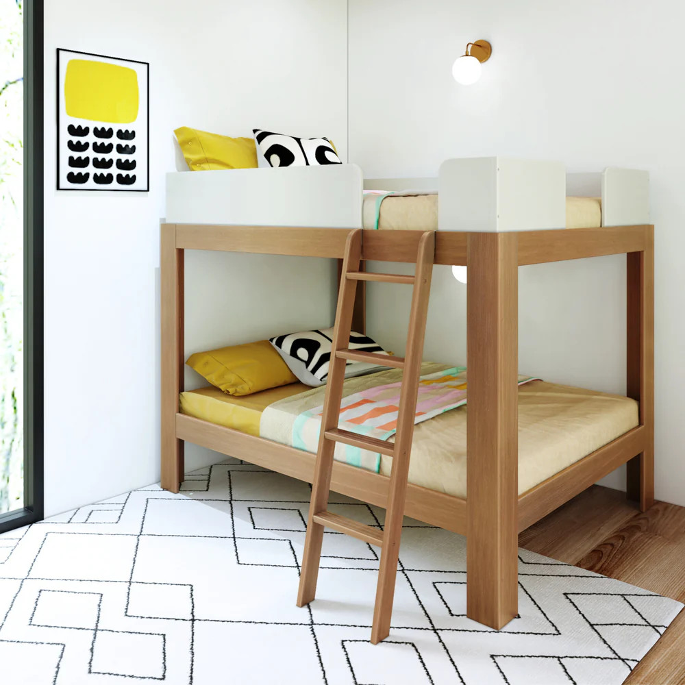 Mid-Century Modern Full Over Full Bunk Bed | max & lily