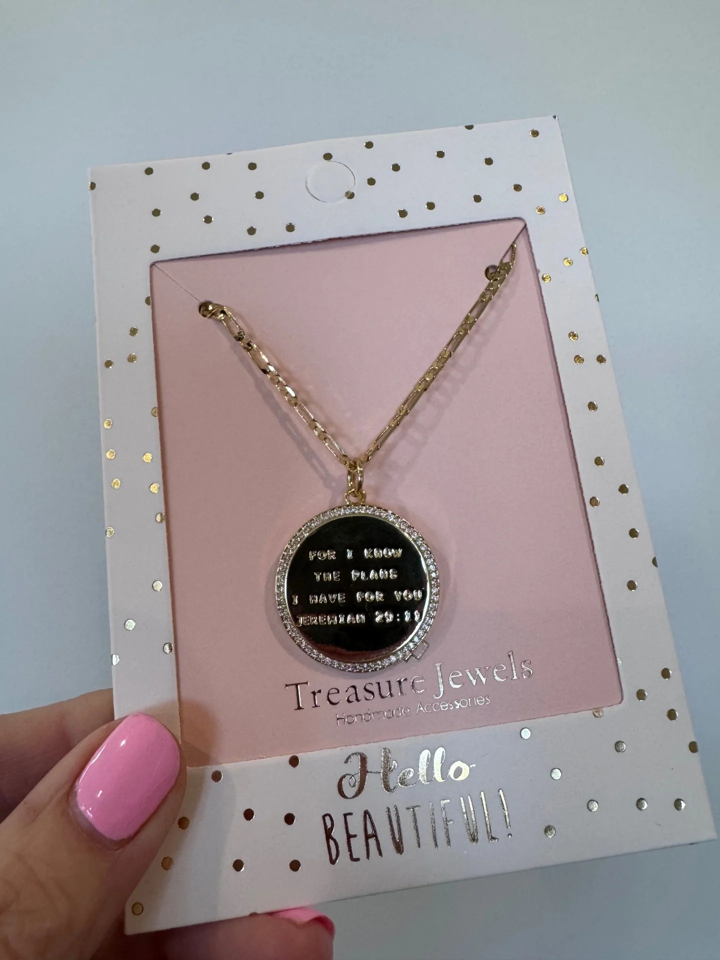Jeremiah 29:11 Necklace | Poppy & Pine